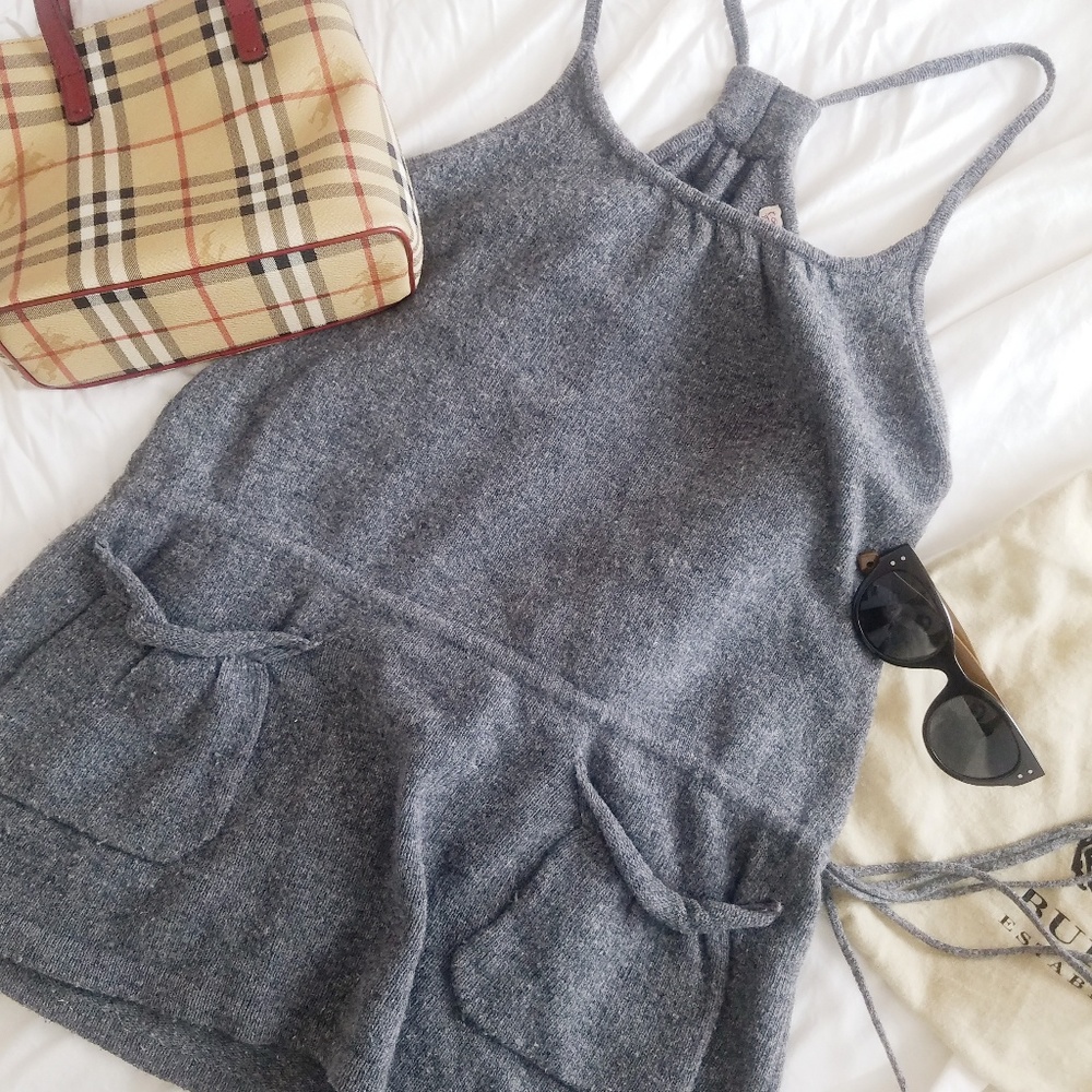 Wool Thin Strap Tunic